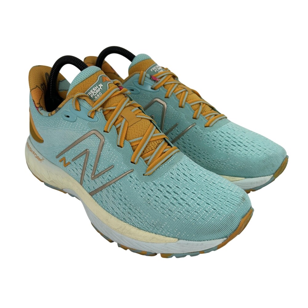 New Balance Fresh Foam X 880v12 Shoes Womens Size 9.5 Surf Golden Hour Running